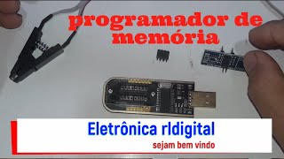 programador de memória eeprom 24 12c e 25 spi bios [upl. by Adien86]