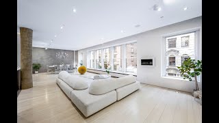 Loft Tour in NYC’s Flatiron District with Yoga Studio [upl. by Aicitan]