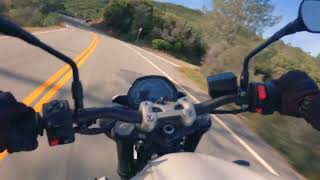 2024 Street Triple 765 R through the back roads [upl. by Gauthier]