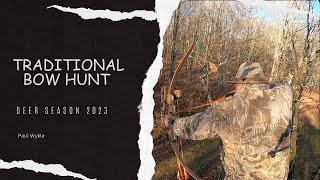 Traditional Bow hunting in WV Archery season 2023 [upl. by Satsoc264]