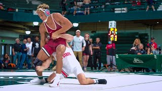 157 – Jacob Butler G University of Oklahoma vs Isaac Wilcox R Ohio State University [upl. by Subak362]