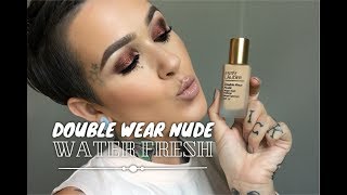 Estee Lauder Double Wear Nude Water Fresh Foundation Review [upl. by Plante]