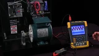 How To Measure Current Using a Fluke ScopeMeter® Portable Oscilloscope [upl. by Kendyl]