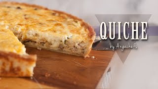 Quiche de Verduras y Champiñones · Receta Fácil [upl. by Bennink761]