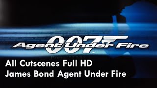 James Bond Under Fire Ps2 all cutscenes 007 Agent Under Fire [upl. by Elylrac634]