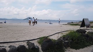 4K 2023년 8월 27일 제주 우도 해안 도로 자전거 일주   1  2   Jeju Udo island bike tour [upl. by Naleag]