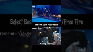 Select Best editor pubg vs free firee [upl. by Yoko]