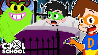 Drew amp The Halloween Sleepover Part 2 🎃  A Stupendous Drew Pendous Story  Cool School [upl. by Devin601]