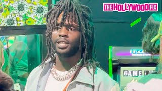 Chief Keef Is Mobbed By Fans While Shopping At ComplexCon amp Eating Trill Burgers In Long Beach CA [upl. by Derej]