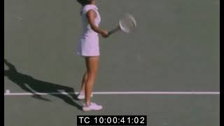 Evonne Goolagong vs Virginia Wade April 2 1972 [upl. by Imuya291]