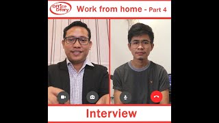 Office Diary  Work from home  part 4  Interview 2 [upl. by Rexanne733]