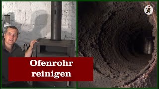 Ofenrohr reinigen beim Kaminofen [upl. by Rosalinda]