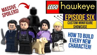 LEGO HAWKEYE Episode 6 CUSTOM MINIFIGURE SHOWCASE [upl. by Godliman496]