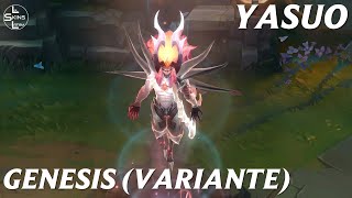 Yasuo Portador del Anochecer Génesis  Previsualización  League of Legends [upl. by Seigel566]