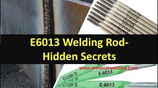 E6013 welding rod Hidden Secrets [upl. by Germaine]