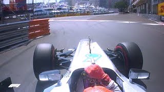 Michael Schumacher Takes Final quotPole Positionquot  2012 Monaco Grand Prix [upl. by Hendry487]