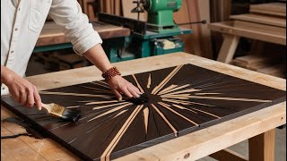 Don’t Take Your Eyes Off It Japanese Low Table Crafted from Scrap Wood and Artistic Pallets [upl. by Gamber94]