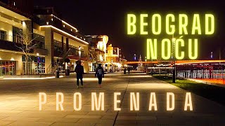 SAVA PROMENADA NOĆU  BELGRADE WATERFRONT  BEOGRAD NA VODI 2020 [upl. by Joshua999]