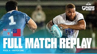 Incredible opener 🤯  Fiji v Samoa  Full Match Replay  Asahi Super Dry Pacific Nations Cup 2024 [upl. by Bertine]