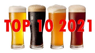 BIER TOP 10  2021  De beste bieren van het afgelopen jaar 2022 [upl. by Ycnalc831]