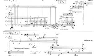 Intérieur I  Helmut Lachenmann with score [upl. by Atla]