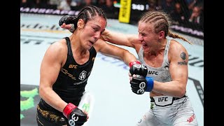 Pelea Completa Alexa Grasso vs Valentina Shevchenko 2 [upl. by Neelyaj]