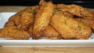 Easy Lemon pepper Chicken Wings Recipe better than Wingstop Must Try [upl. by Mackey338]