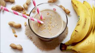 Shake od banane i kikirikija Smoothie od banane i kikiriki maslaca [upl. by Isac]