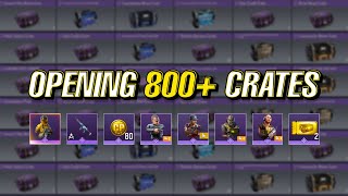 OPENING 800 CRATES in COD Mobile  Did I get LUCKY  CODM  Call of Duty Mobile [upl. by Bridwell]