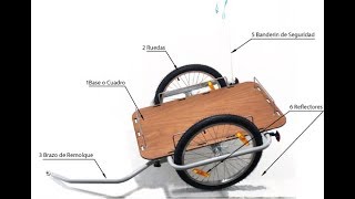 Remolque para bicicletas ZA CARGO [upl. by Walsh]