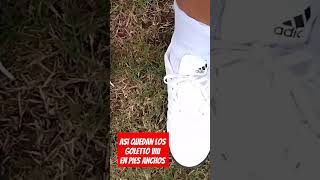 los Adidas goletto VIII poniéndolo a prueba se recomienda para pies anchos media talla más [upl. by Bondy]