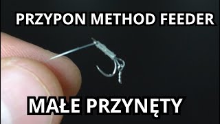 Przypon Method Feeder z igłą  Małe przynęty [upl. by Auhsuoj]