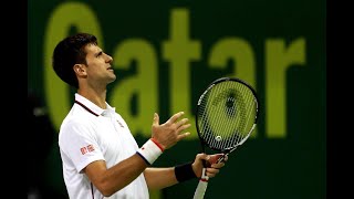 Ivo Karlovic vs Novak Djokovic  Doha 2015 Quarterfinal HD Highlights [upl. by Errecart699]