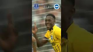 Highlights Everton vs Brighton shorts goals premierleague fyp football [upl. by Pontias]