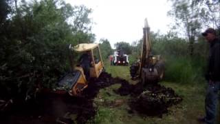 John Deer Dozer Stuck in Muck [upl. by Ailerua]