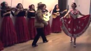 Grupo Bella accompanied by Ballet Folklorico de Los Angeles  Lou Collazo [upl. by Pippy]