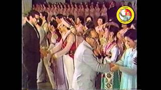 Dom Mintoff in China Korea Show 1984 Welcome [upl. by Hillinck]