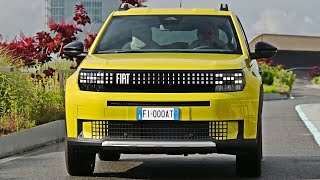 AllNew Fiat Grande Panda 2025  Electric amp Hybrid  FIRST LOOK [upl. by Morentz]