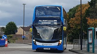 REUPLOAD FULL ROUTE VISUAL  Stagecoach 12  Wallsend  Two Ball Lonnen 11779YX73 PBY [upl. by Kaleena]