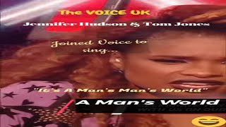 JENNIFER HUDSON ampTOM JONES  ITS A MAN WORLD LIVE [upl. by Mauro]