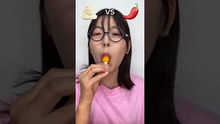 Kindness Stick 🥵😂 VS Spicy Sauce Eating ChallengeMRBROB2 shortvideo help kindness humanity [upl. by Haiacim35]