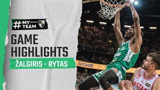 Zalgiris  Rytas  Game Highlights  20230606 [upl. by Aldin]