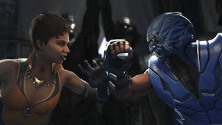 Injustice 2  Vixen Vs Sub Zero  All IntroOutros Clash Dialogues Super Moves [upl. by Ronel108]