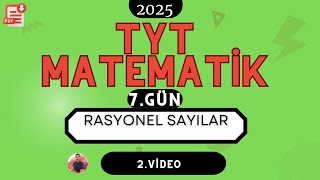 RASYONEL SAYILAR 2 PDF 2025 TYT MATEMATİK KAMPI [upl. by Craw]