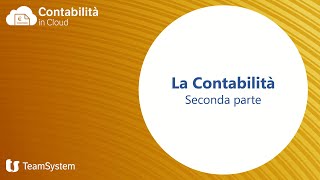 La contabilità seconda parte [upl. by Laersi]