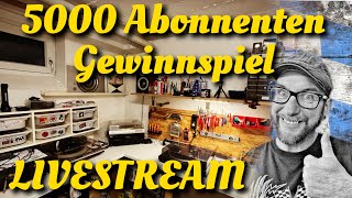 5000 Abonnenten Gewinnspiel  LIVE VERLOSUNG [upl. by Esmond]