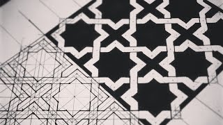 How To Weave Octagrams Into Geometric Pattern ✴ [upl. by Anaugahs877]