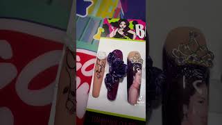 selena tejanomusic selenaquintanilla queenoftejano texas corpuschristi nails nailart fypシ [upl. by Roleat339]