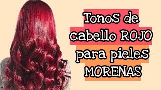 Tonos de cabello rojo para pieles morenas [upl. by Acinnor]