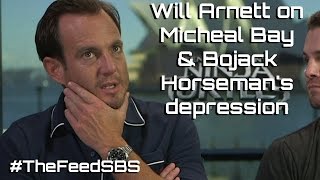 Will Arnett on Micheal Bay and Bojack Horsemans depression [upl. by Iek]